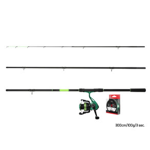 Feederový set Delphin GreenFEED 300cm/100g