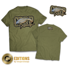 4ANGLERSDESIGN Tričko Catch and Release Is A Way Of Life