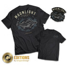 4ANGLERSDESIGN Tričko Moonlight Ghost Of River