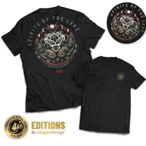  4ANGLERSDESIGN Tričko Spirits Of The Lake