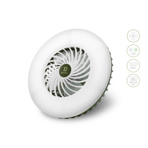 Ventilátor se světlem Delphin Ventix 7W/4400mAh 4400 mAh