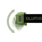 Čelová lampa Delphin LUMIS 3W/220lm/1000mAh