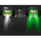 Čelová lampa Delphin LUMIS 3W/220lm/1000mAh