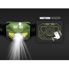 Čelová lampa Delphin LUMIS 3W/220lm/1000mAh