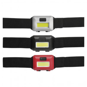 COB LED čelovka P3538, 110 lm, 3× AAA