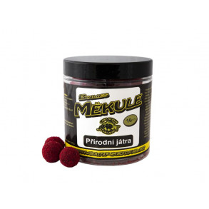 Boilies Měkule - 140 g/16 mm, 20mm, 25mm/Přírodní játra