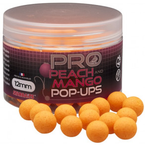 STARBAITS PLOVOUCÍ BOILIES Pro Peach & Mango - 50g 12,16mm