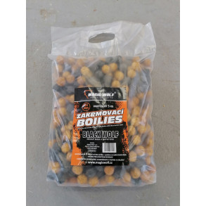 Magic Wolf - BLACK WOLF 20mm Zakrmovací boilies 5kg