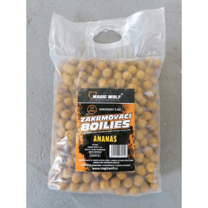 Magic Wolf - ANANAS 20mm Zakrmovací boilies 5kg