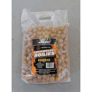 Magic Wolf - KUKUŘICE 20mm Zakrmovací boilies 5kg