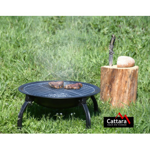 Ohniště s grilovací mřížkou VESUV s poklopem