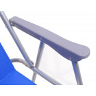 Židle kempingová skládací BERN modrá