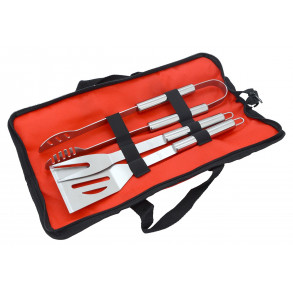 Grilovací nářadí sada 3ks textil bag CATTARA