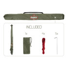 Deštník Delphin RAINY 250cm/zelená