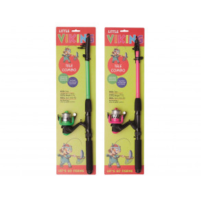 Rybářský set pro děti Little Viking Tele Combo - zelená