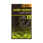 Fox Háčky Curve Shank Short 10 ks - Velikost 2