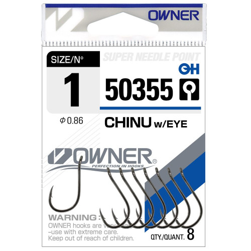 Háček Owner s očkem - CHINU /8ks/ 50355.01