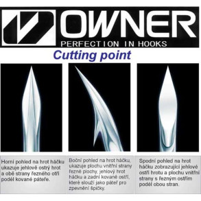 Háček Owner s lopatkou, cutt. point – OC CHINU 50339