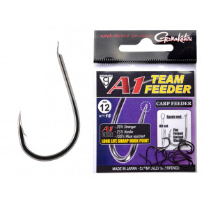 HÁČKY GAMAKATSU A1 TEAM FEEDER - CARP FEEDER lopatka,černý