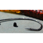 Gamakatsu Worm Offset EWG Hook se silikonovými zarážkami