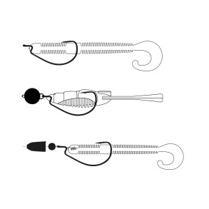 Gamakatsu Worm 325 Micro Game