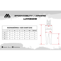 MIKADO Prodyšné brodící kalhoty s neoprenovou ponožkou XL