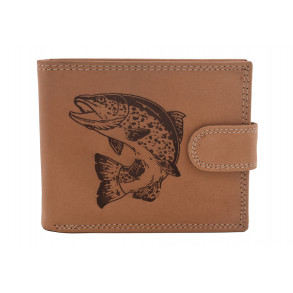 Pánská peněženka MERCUCIO natural vzor 51 pstruh 2911927