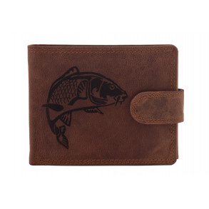 Pánská peněženka MERCUCIO světlehnědá vzor 33 kapr 2911906