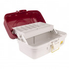 Plano Kufřík One-Tray Tackle Box Red Metallic/Off-White