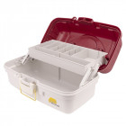 Plano Kufřík One-Tray Tackle Box Red Metallic/Off-White