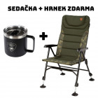 Sedačka Chair Long Back Giants fishing  + nerezový thermo hrnek 400ml ZDARMA!