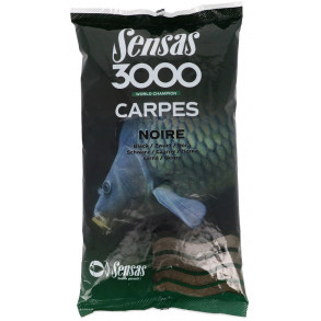 CARP BLACK (KAPR ČERNÝ) 1kg - SENSAS - 3000