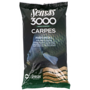 CARP FISH MEAL (kapr rybí moučka) 1kg - SENSAS - 3000 