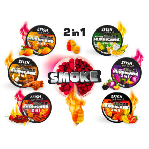 ZFISH Smoke Hurricane Wafters 2in1 (8 mm & 10 mm) – 30 g - Corn-Creme