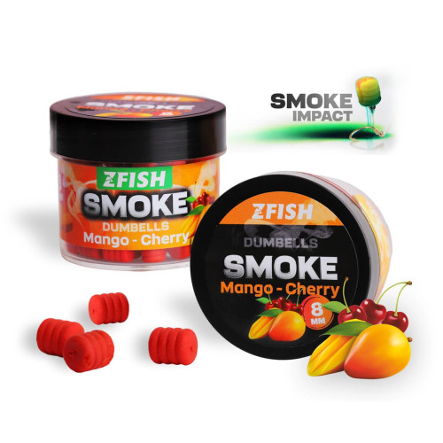 ZFISH Smoke POP-UP Dumbells 8 mm – 20 g - Mango-Cherry