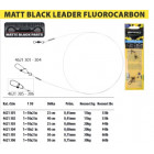 NÁVAZEC NA DRAVCE 25/0,60 FLUOROCARBON - MATT BLACK LEADER FLUORO