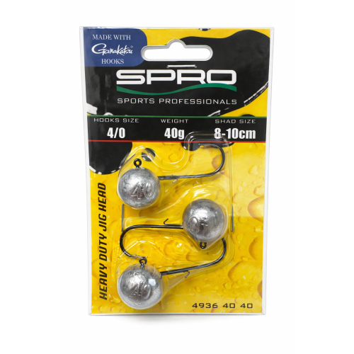 SPRO Jighead HD – Jig 90 | 40 g | háček 4/0 | Heavy Duty