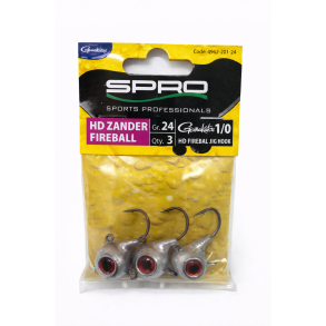 SPRO HD Zander Fireball 24 g / 1/0 (3 ks)