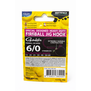 SPRO HD Zander Fireball 24 g / 1/0 (3 ks)
