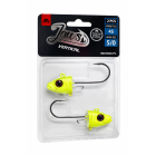 MIKADO JAWS Vertical Jig Head 45 g / 5/0 – FLUO (2 ks)