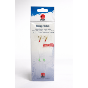 DEGA Herring Leader Glow Points F – 2 ramena, vel. 4, Gold