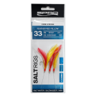 Salt Rig 33 Feather Red Yellow – mořský návazec 4740-363