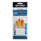 Salt Rig 33 Feather Red Yellow – mořský návazec 4740-365