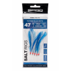 SPRO Salt Rig 47 Feather Blue White – mořský návazec / 4740-472