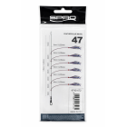 SPRO Salt Rig 47 Feather Blue White – mořský návazec / 4740-474