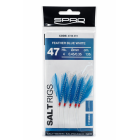 SPRO Salt Rig 47 Feather Blue White – mořský návazec / 4740-473