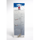 DEGA Herring Leader Glow Points H – 2 ramena, vel. 4, Gold