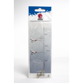 DEGA Herring Leader Glow Points H – 2 ramena, vel. 4, Gold