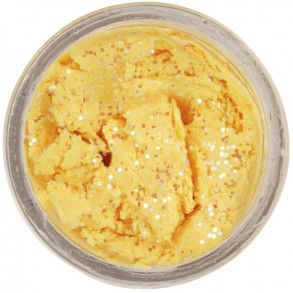 Těsto Berkley Powerbait - sýr žlutý glitter