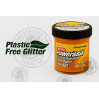 Berkley PowerBait® Trout Bait Natural Glitter Cheese – těsto na pstruhy se sýrovým aroma/fluo orange
